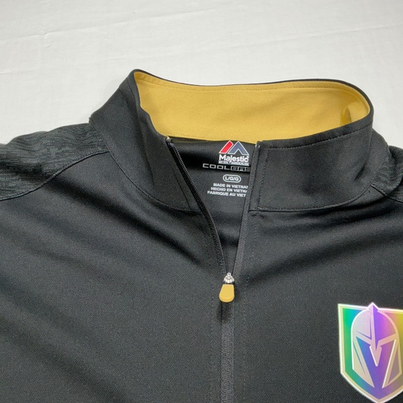 Majestic‎ Vegas Golden Knights Pullover L/G NHL Hockey Long Sleeve - Picture 6 of 12